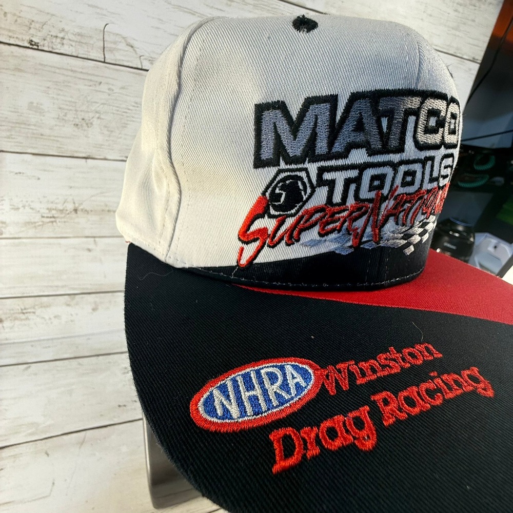 Vintage Kudzu NHRA Matco Tools Supernationals Houston Texas Snapback Hat New